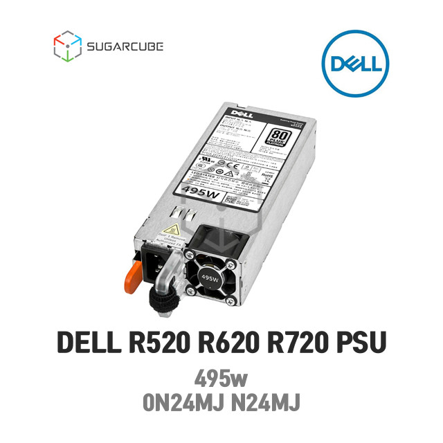 서버파워 DELL 495W R520 R620 R720 R720XD PSU 0N24MJ N24MJ 서버전원