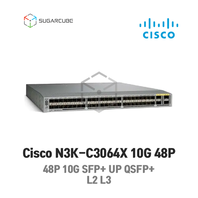 Cisco Nexus 3064X 3172 48P 40GbE QSFP+ 시스코 L2 L3 중고스위치