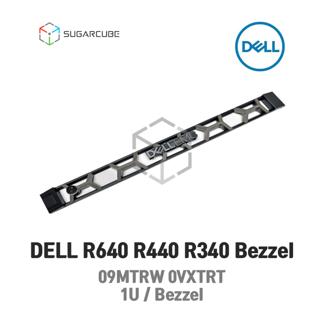 DELL PowerEdge R640 R440 R340 09MTRW 0VXTRT 1U Front Bezzel 서버베젤
