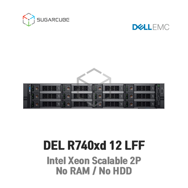 DELL Poweredge R740 Gold 6140 2P 768G 36코어 12 LFF 중고