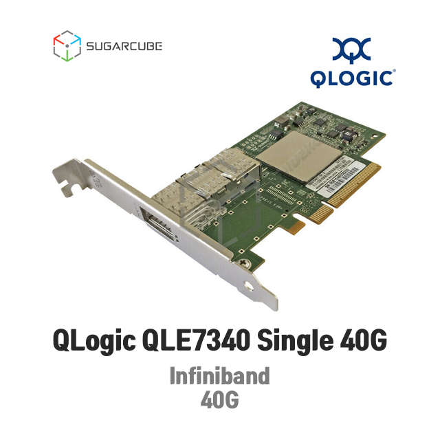 QLogic QLE7340 SINGLE-PORT 40G QDR 인피니밴드