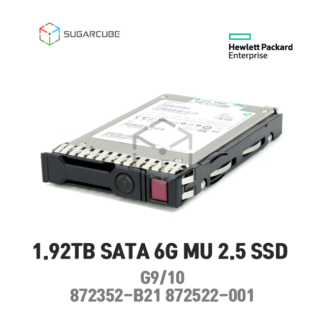 HP 1.92TB SATA 6G SSD MU 2.5 872352-B21 872522-001 서버SSD