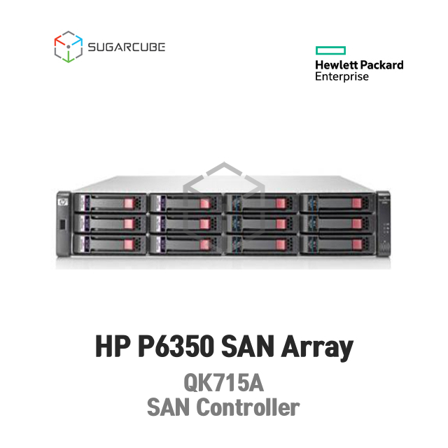 HP P6350 SAN Array Unit with Dual Controller QK715A