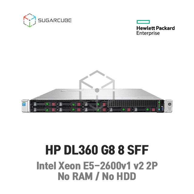 [이벤트] HP ProLiant DL360 G8 E5-2680v2 2P 64G 20코어 8 SFF 중고서버 당일배송