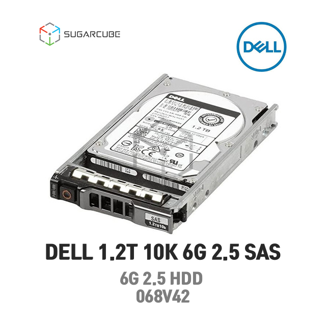 DELL 1.2TB SAS 10K 6G 2.5 HDD 068V42 중고서버하드