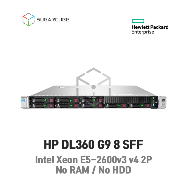 중고서버 HP DL360 G9 E5-2680v4 2P 64G 28코어 8 SFF