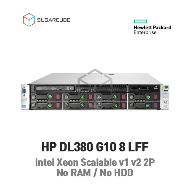 중고서버 HP DL380 G10 Gold 6152 2P 64G 44코어 8 LFF
