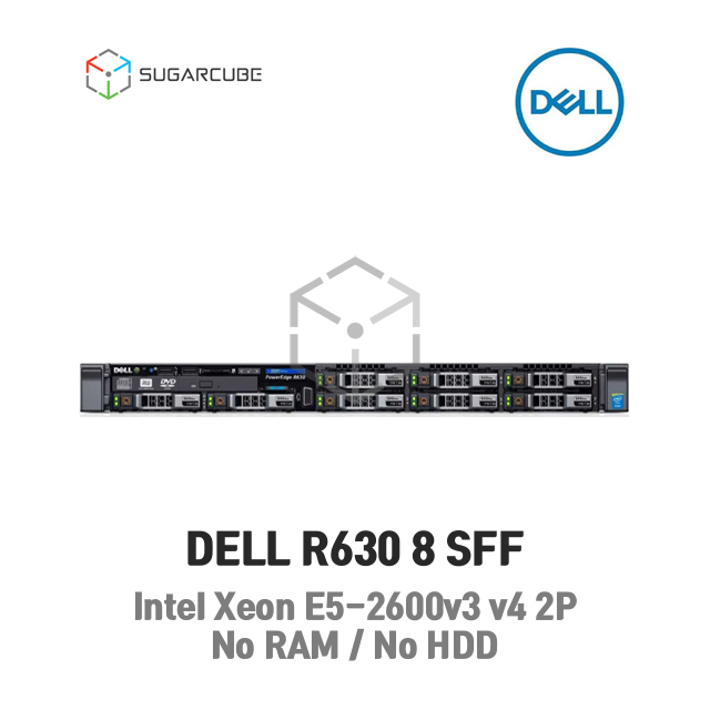 중고서버 DELL R630 E5-2680v4 2P 64G 28코어 8 SFF