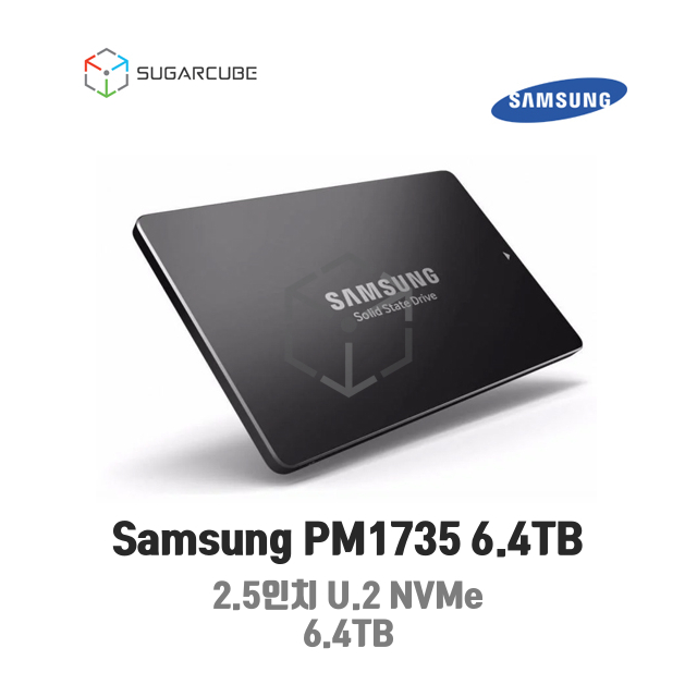 삼성 PM1735 6.4TB NVME U2 NVME 서버SSD