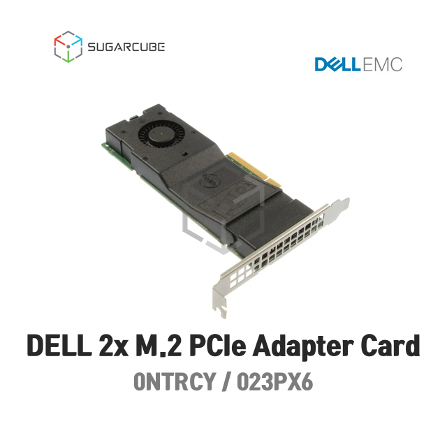 DELL 2x M.2 PCI익스프레스 스토리지 어댑터 카드 023PX6 0NTRCY