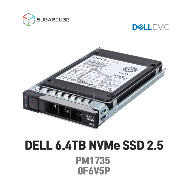 DELL 6.4TB 2.5 NVMe PM1733 서버SSD 0F6V5P