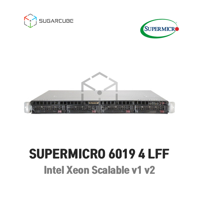 Supermicro 6019P Silver 4110 2P 32G 16코어 4 LFF NVME 중고