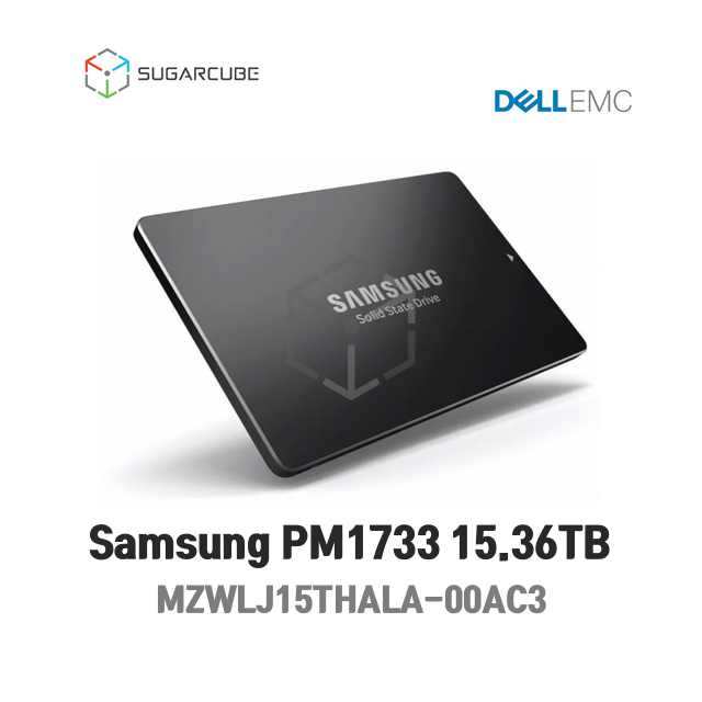 Samsung PM1733 15.36TB NVME MZWLJ15THALA-00AC3 서버SSD Health 99%