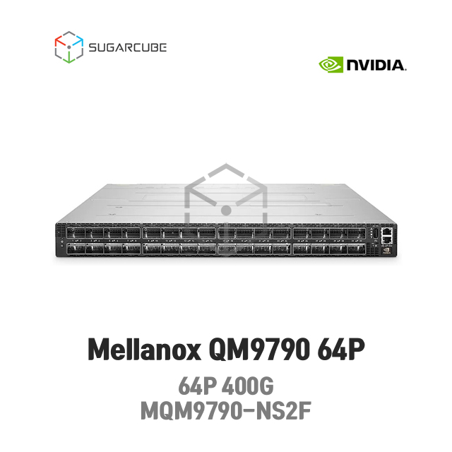 Mellanox QM9790 400G 64P MQM9790-NS2F Unmanaged P2C