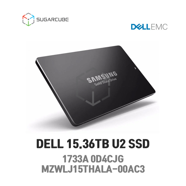 DELL 15.36TB NVME MZWLR15THBLA-00AD3 0D4CJG 서버SSD Health 100%