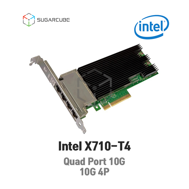 Intel X710-T4 Quad-Port 10G 서버랜카드