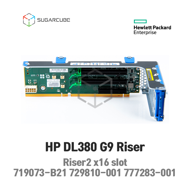 HP DL380 G9 719073-B21 729810-001 777283-001 PCIe 보조 라이저 카드