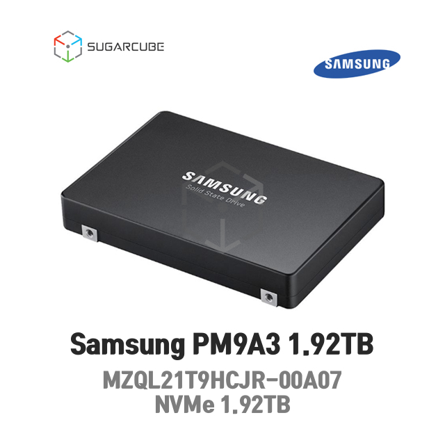 Samsung PM9A3 1.92TB MZQL21T9HCJR-00A07 NVMe 서버SSD RI