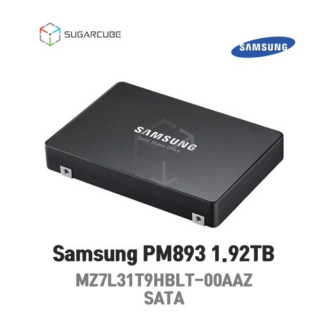 Samsung PM893 1.92TB MZ7L31T9HBLT-00AAZ SATA 서버SSD RI