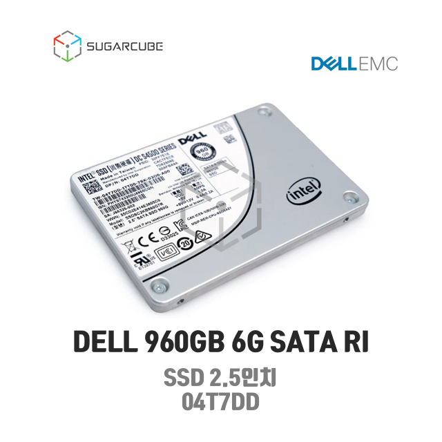 DELL S4500 960GB 6Gbps SATA SSD 04T7DD 중고