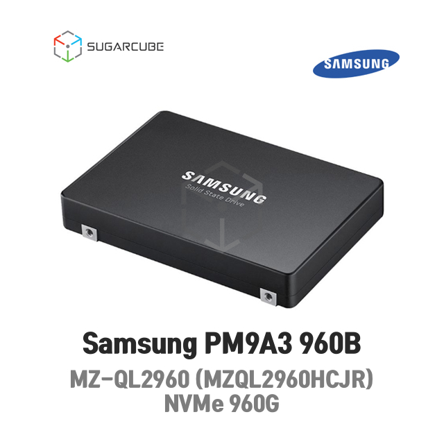 Samsung PM9A3 960GB MZ-QL2960 MZQL2960HCJR NVMe 서버SSD RI 신품