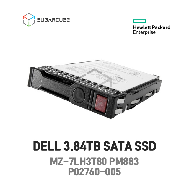 HPE PM883 3.84TB SSD 2.5 SATA 6G MU P02760-005 MZ-7LH3T80 서버SSD