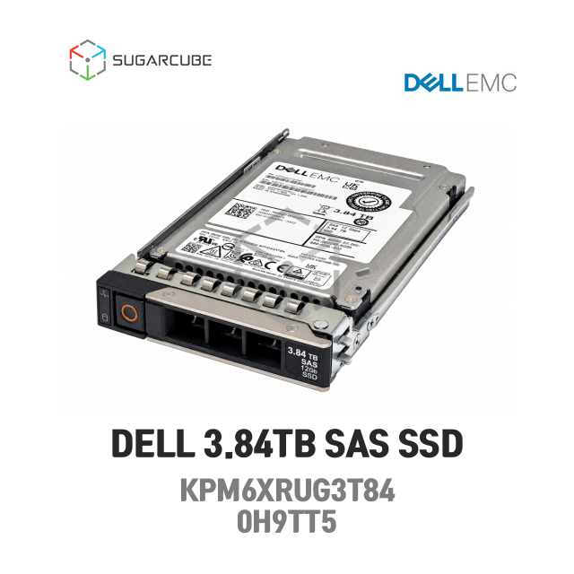 DELL 3.84TB SAS 12G 0H9TT5 KPM6XRUG3T84 RI 서버SSD
